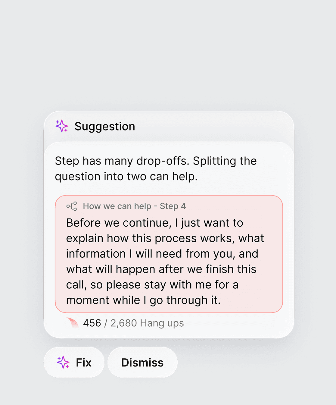 Improve with AI
Powered Suggestions