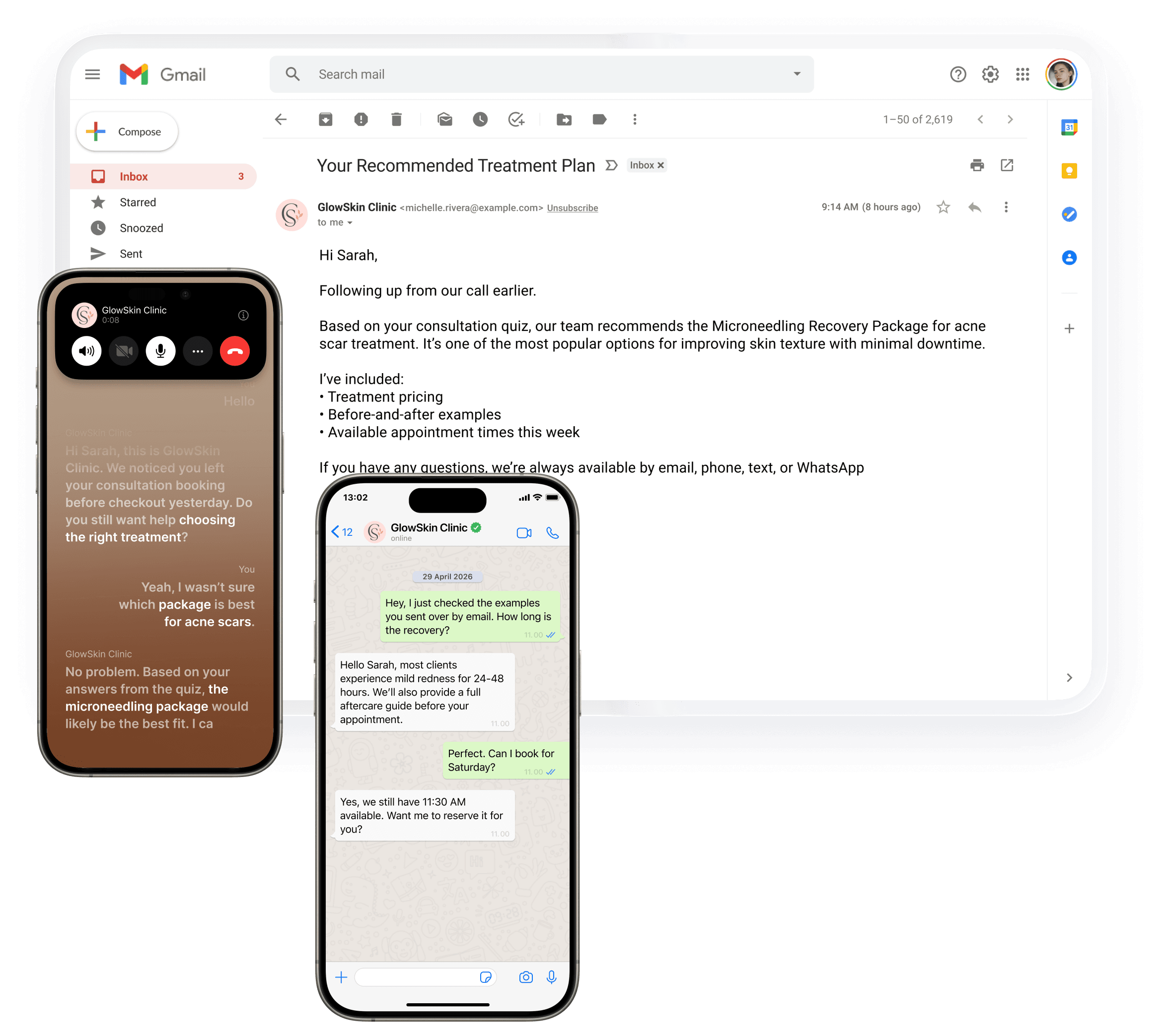 Omnichannel screens