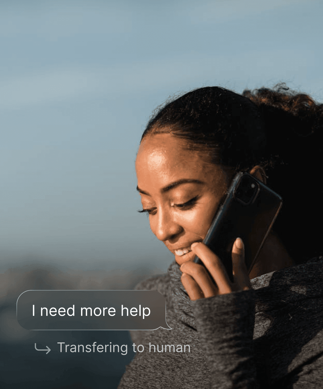 Clear routing between
AI and people