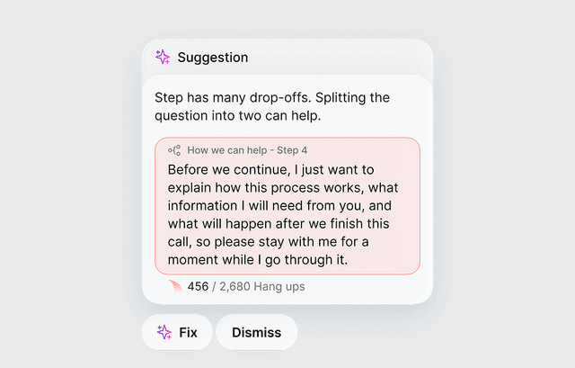 Improve with AI Powered Suggestions
