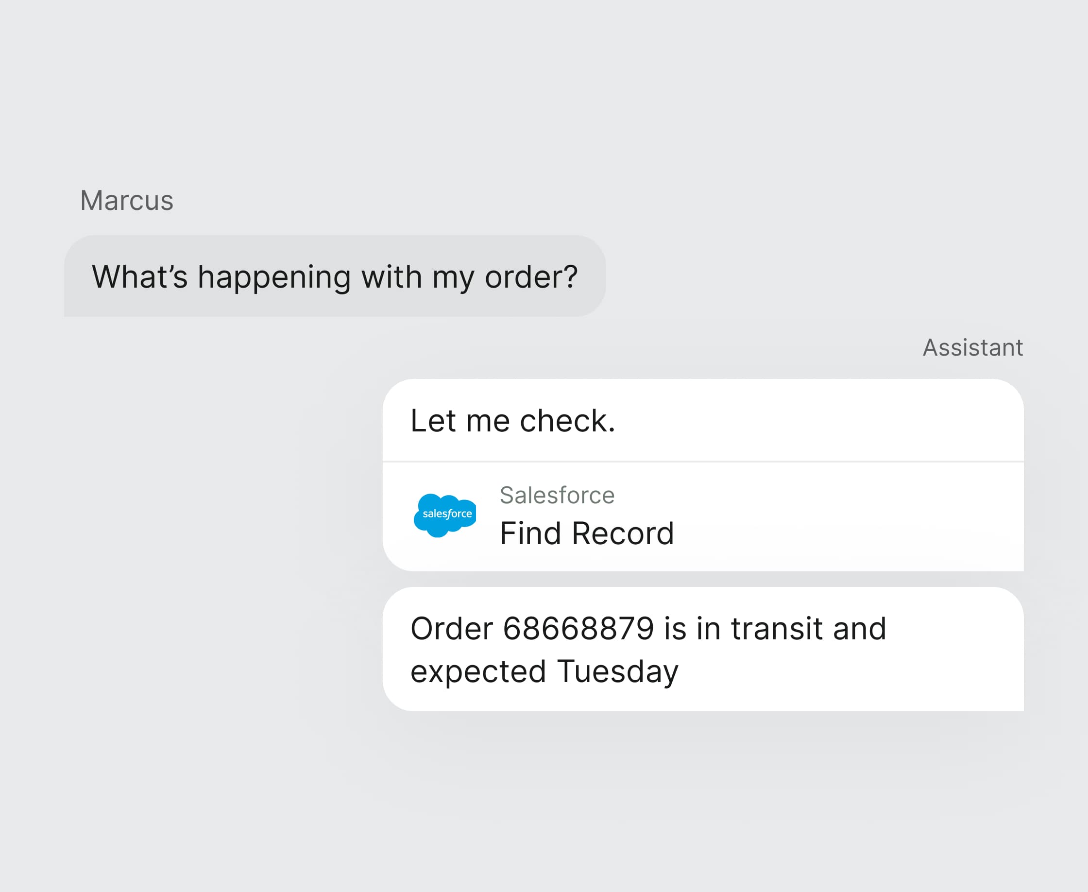 Real-time integrations